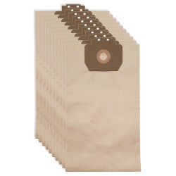 Sac aspirateur compatible avec Taski Vento 8, Bora, Baby Bora - Cleanfix S10, S12 - Colgate P9, P18. - pochette de 10 sacs papier