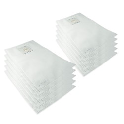 Sac aspirateur compatible avec Nilfisk VP300, GD1000, GD1010, Business, Familly, Thor. - La pochette de 10 sacs microfibre