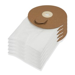 Sac aspirateur compatible avec Ghibli T1 (2ème version) - Wirbel W1 (2ème version) - ICA/IPC/SOTECO YP1/5 Backpack. - pochette de 5 sacs microfibre