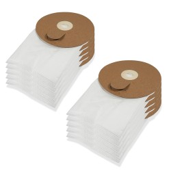 Sac aspirateur compatible avec Ghibli T1 (2ème version) - Wirbel W1 (2ème version) - ICA/IPC/SOTECO YP1/5 Backpack. - pochette de 10 sacs microfibre