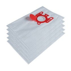 Sac aspirateur compatible avec MIELE FJM, S241i à S261i, Complete C3 - compatible avec HOOVER Freemotion, H30, H60... - La pochette de 5 sacs microfibre