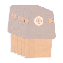 Sacs aspirateur compatible avec Rowenta Neo, Soam, ZR480, RO420, RO450, RO460, RO1233. - La pochette de 5 sacs papier