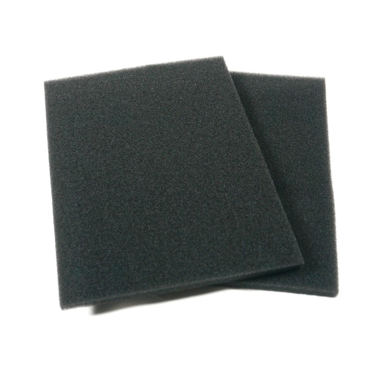 Lot de 2 filtres à air en mousse universel pour aspirateur à découper - Dimensions : 250x180x10mm