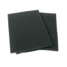 Lot de 2 filtres à air en mousse universel pour aspirateur à découper - Dimensions : 250x180x10mm