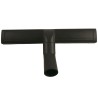 Brosse à roulettes pour aspirateur à poussières - Longueur : 360 mm - Capteur tous sols avec bandes brosse et roulettes PVC.