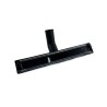 Brosse aspirateur eau à roulettes - Longueur : 360 mm - Capteur tous sols avec bandes caoutchouc et roulettes PVC. Convient au