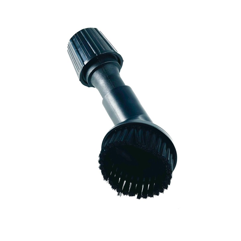 Kit brosse meuble ronde pour aspirateur tube 38mm et adaptateur universel diamètre 32 à 38 mm