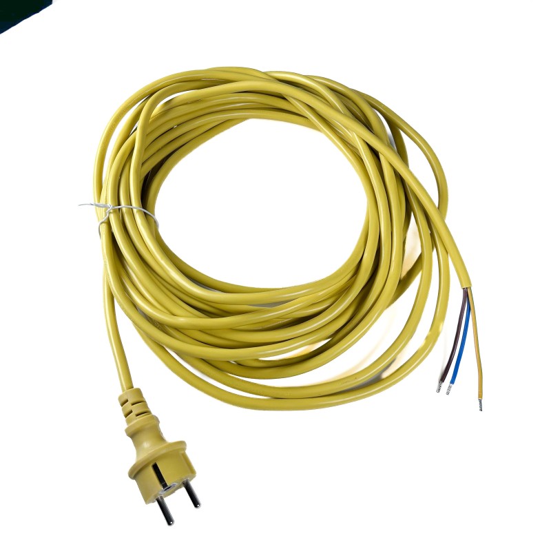 Câble pour aspirateurs Nilfisk / Alto AERO 26-01, AERO 31-21, AERO 800, AERO 840 - Eurosteam 044108 - pour Monobrosse Ghibli /