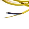 Câble pour aspirateurs Nilfisk / Alto AERO 26-01, AERO 31-21, AERO 800, AERO 840 - Eurosteam 044108 - pour Monobrosse Ghibli /