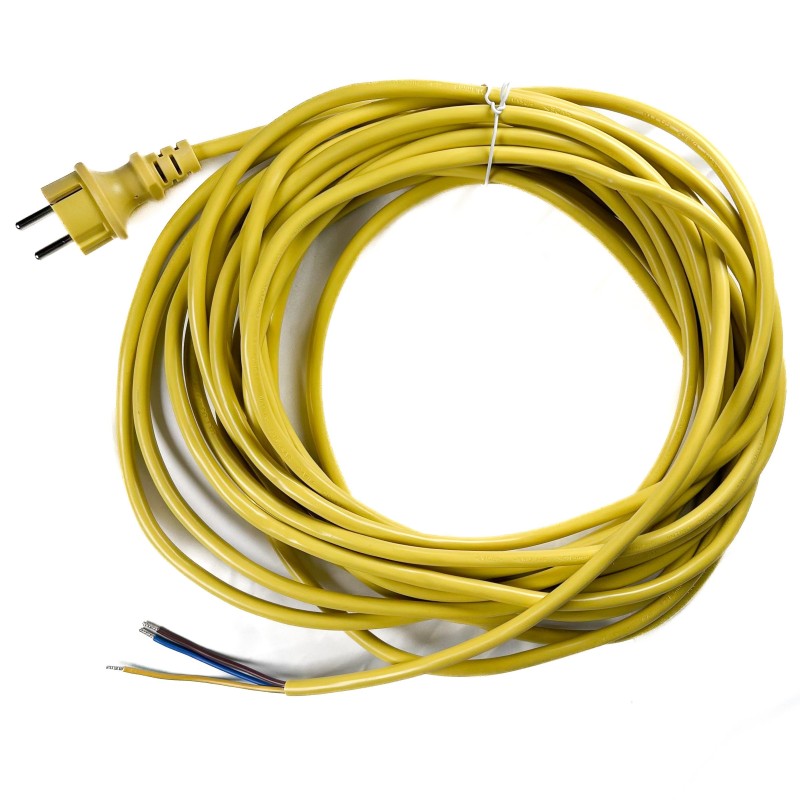 Câble pour aspirateurs Nilfisk / Alto AERO 26-01, AERO 31-21, AERO 800, AERO 840 - Eurosteam 044108 - pour Monobrosse Ghibli /