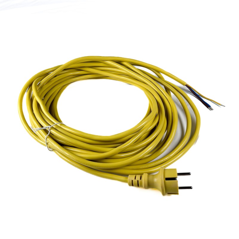 Câble pour aspirateurs Nilfisk / Alto AERO 26-01, AERO 31-21, AERO 800, AERO 840 - Eurosteam 044108 - pour Monobrosse Ghibli /