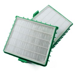 Filtre Hepa pour aspirateur Rowenta Silence Force ZR002901 - Lot de 2 filtres