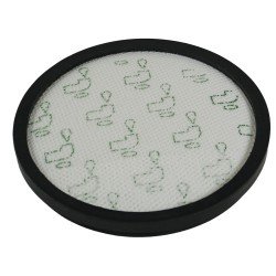 Filtre rond lavable compatible pour aspirateurs Rowenta GREEN FORCE, SLIENCE FORCE, XTREM POWER et Tefal - alternative pour ré