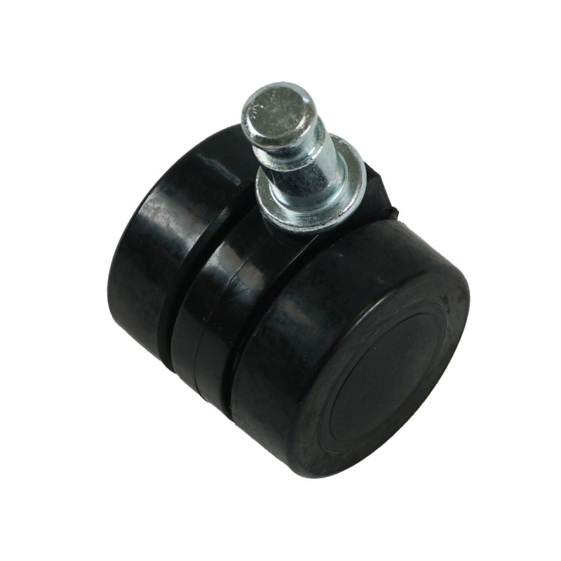 Roulette double noire pour aspirateur Numatic - Référence d'origine et authentique 2040000