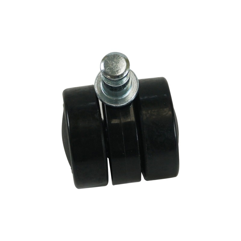 Roulette double noire pour aspirateur Numatic - Référence d'origine et authentique 2040000