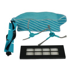 Kit de remplacement pour aspirateur robot - Compatible avec Cecotec Conga 3090