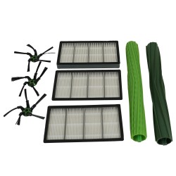 Kit de remplacement pour aspirateur robot - Compatible avec IRobot - Roomba S9 et S9+