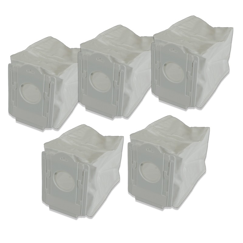 Sac aspirateur pour station de nettoyage compatible Samsung Clean Station - lot de 5 - alternative à la référence d'origine 