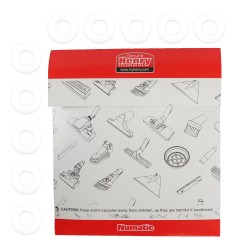 Capsules parfumées désodorisantes Fruit de la passion pour aspirateur Numatic Quick – Lot de 10 – Référence d'origine 915350